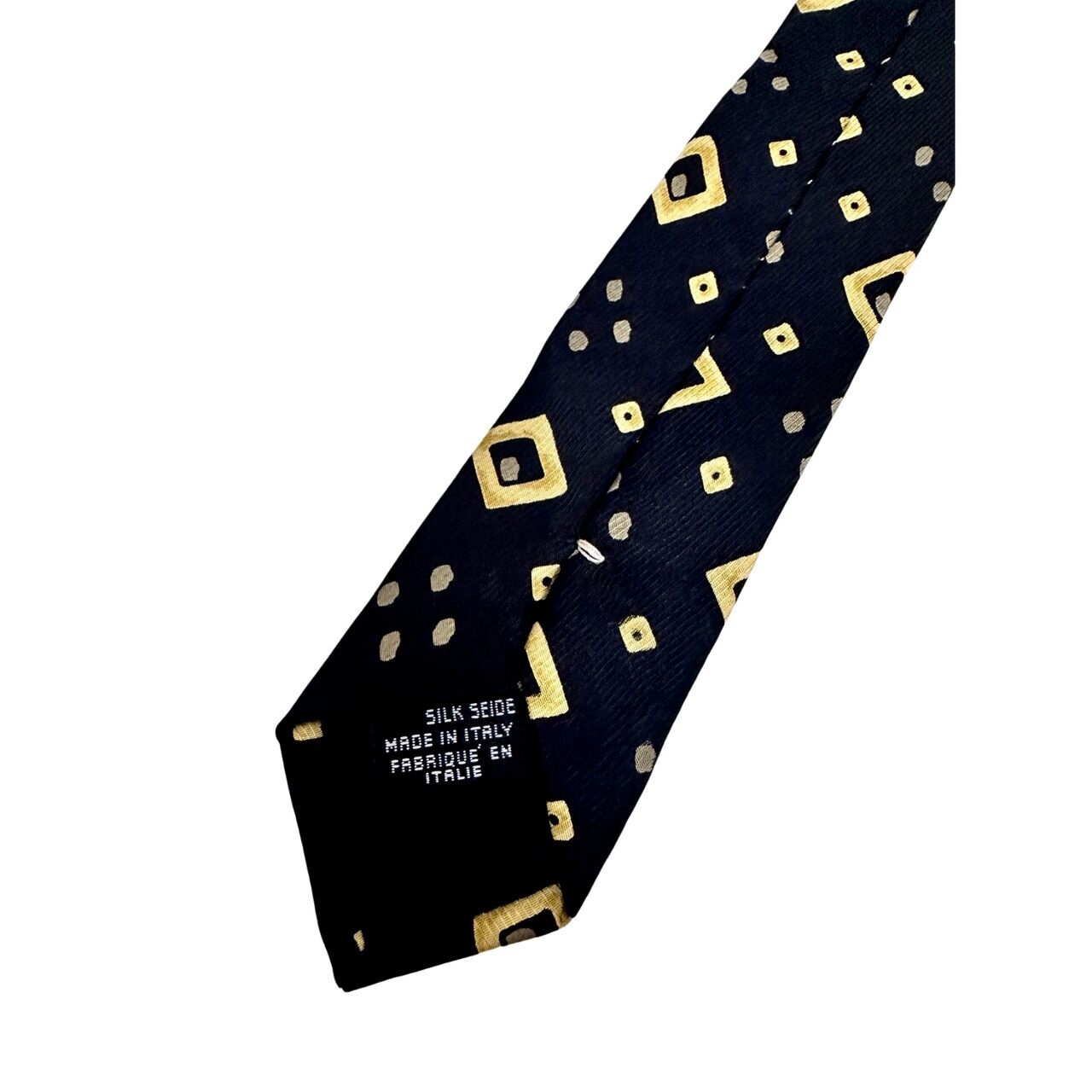 Emporio Armani Black Silk Tie