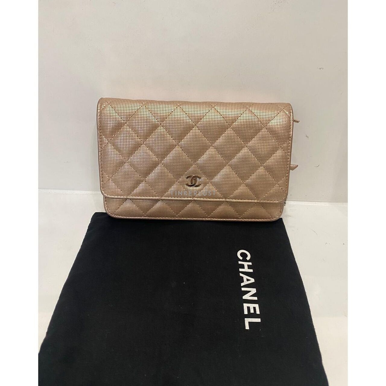 Chanel WOC Rose Gold SHW #21 2015 Sling Bag