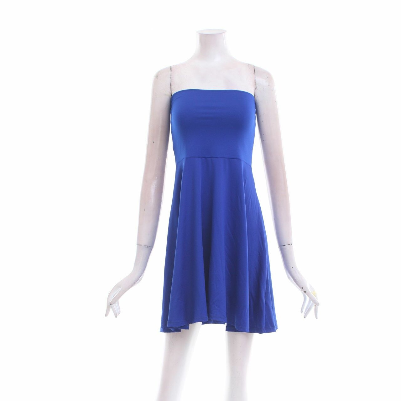 Charlotte Russe Blue Tube Mini Dress