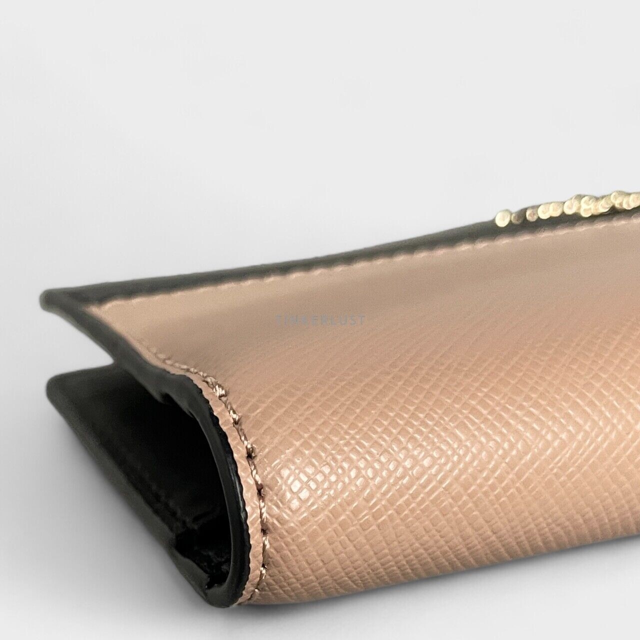 Kate Spade KC510 Large Slim Bifold Colorblock Saffiano Toasted Hazelnut Multi Wallet