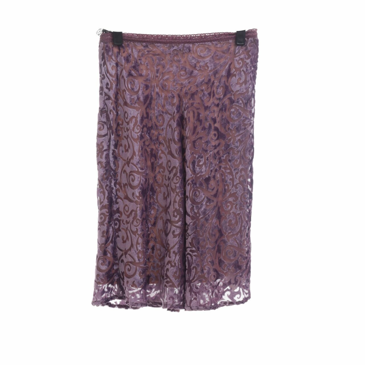 Pilgrim Purple Midi Skirt
