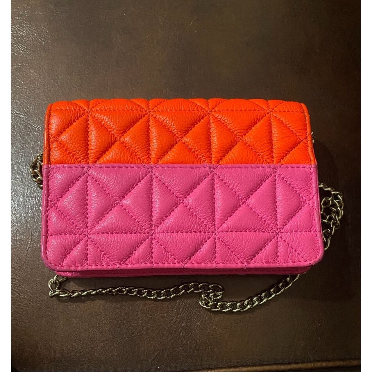 Kate Spade Orange & Pink Sling Bag