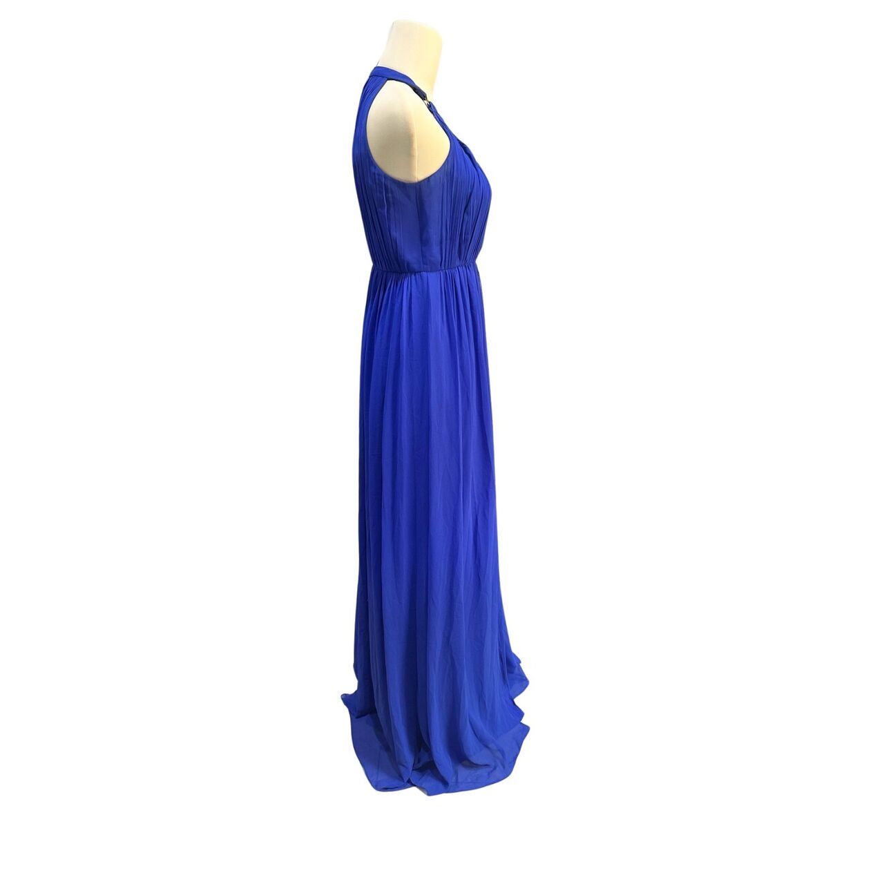 Forever New Blue Halterneck Gown Long Dress