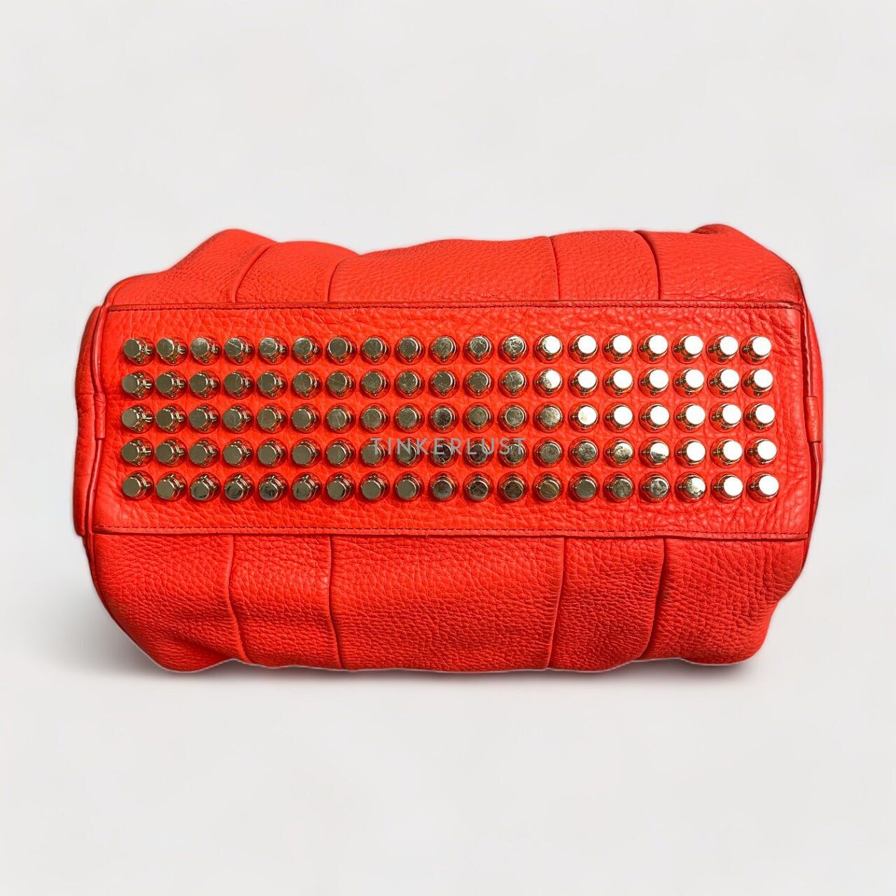 Alexander Wang Rocco Red Pebbled Leather GHW Handbag