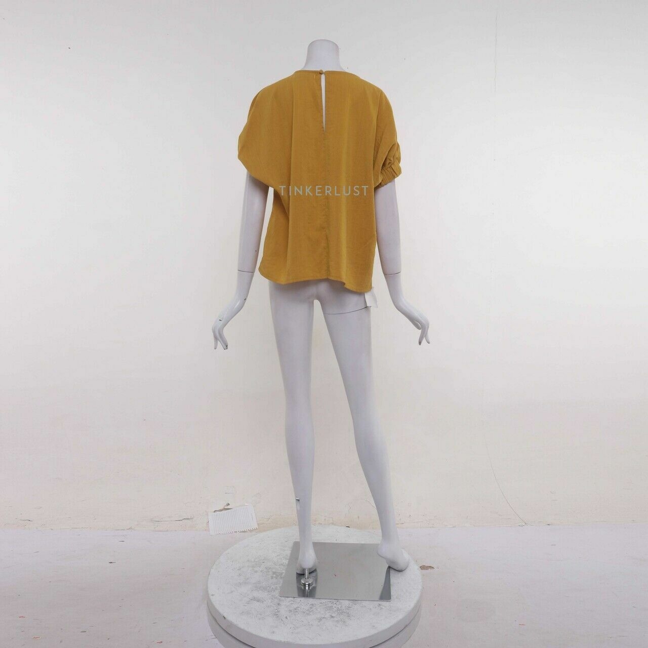 Chic Simple Mustard Blouse