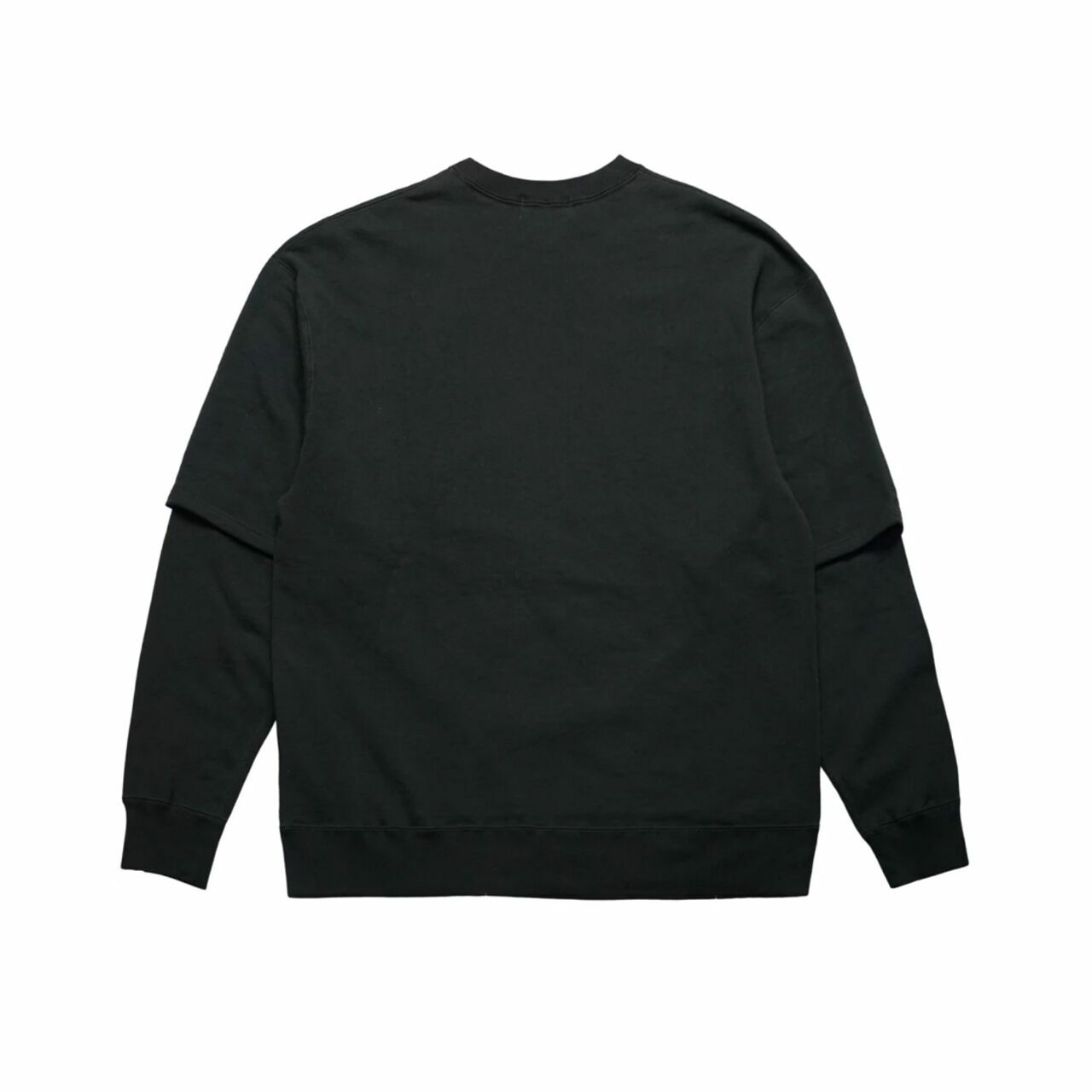 A Bathing Ape Black Layered L/S Sweatshirt