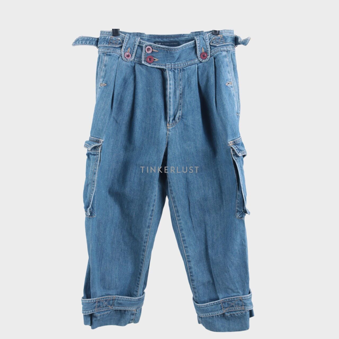 Marc By Marc Jacobs Blue Cropped Jeans