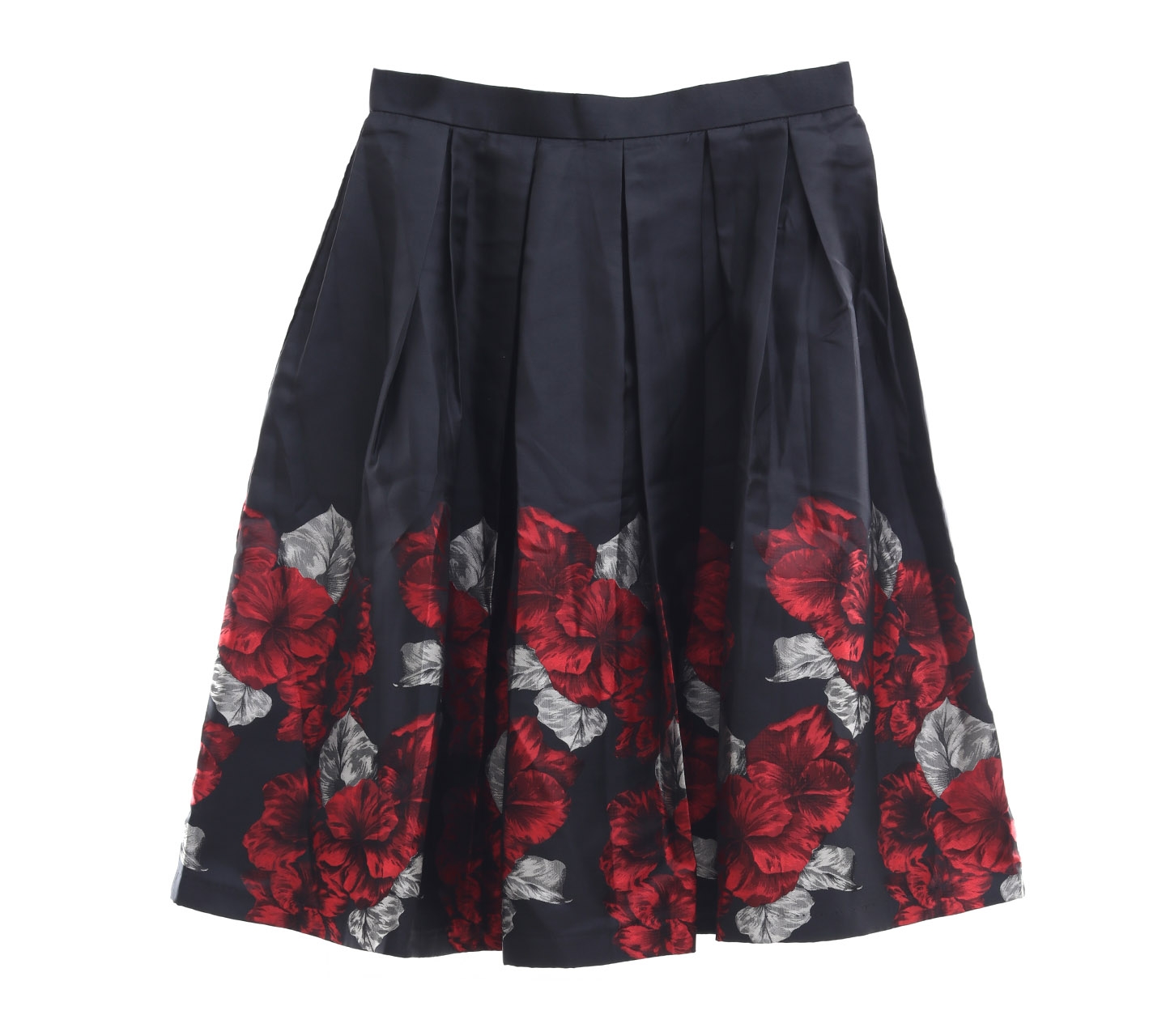 N.y.l.a Black Floral Mini Skirt
