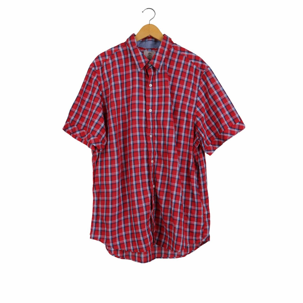 Timberland Red & Multi Plaid Shirt