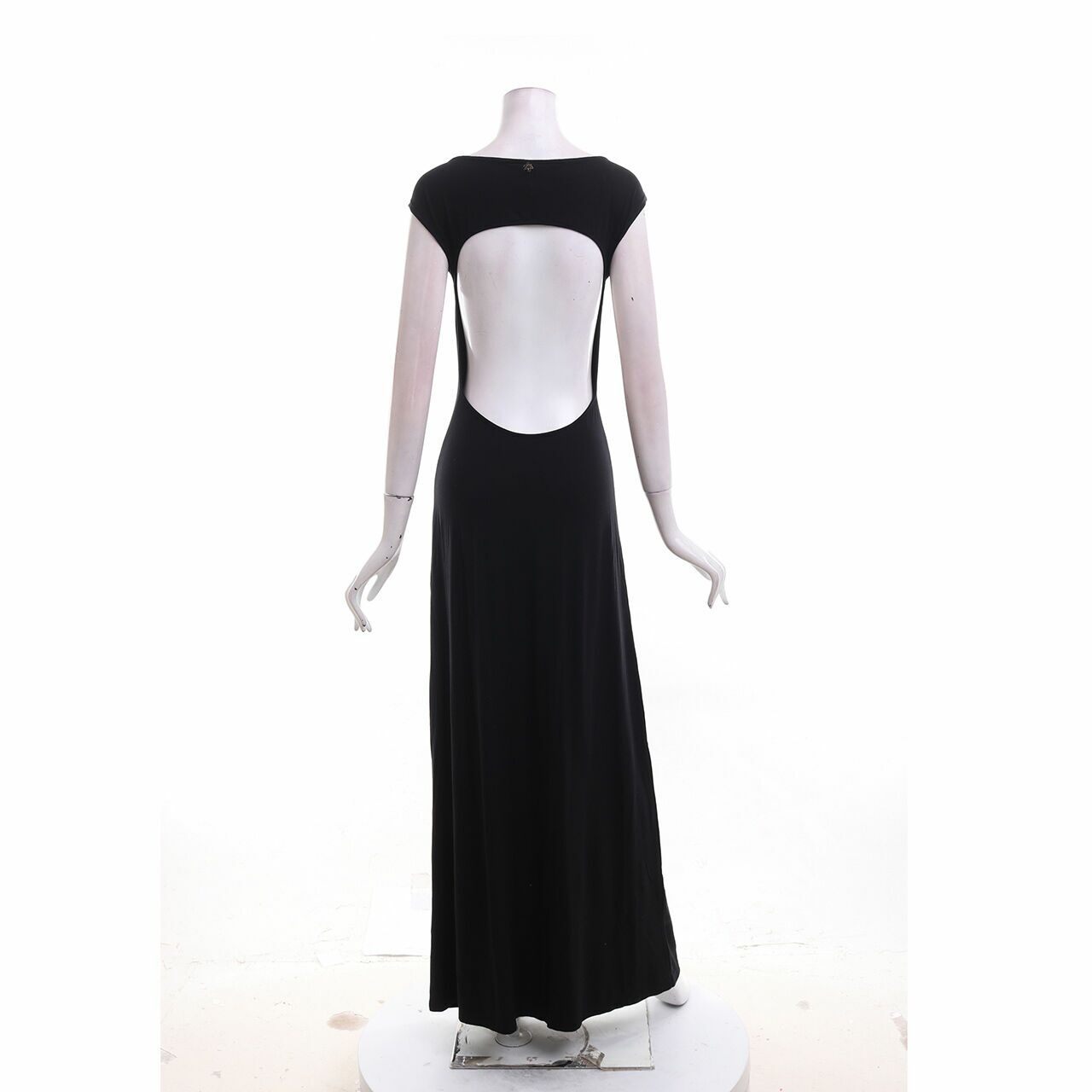 Lily Jean Black Backless Long Dress
