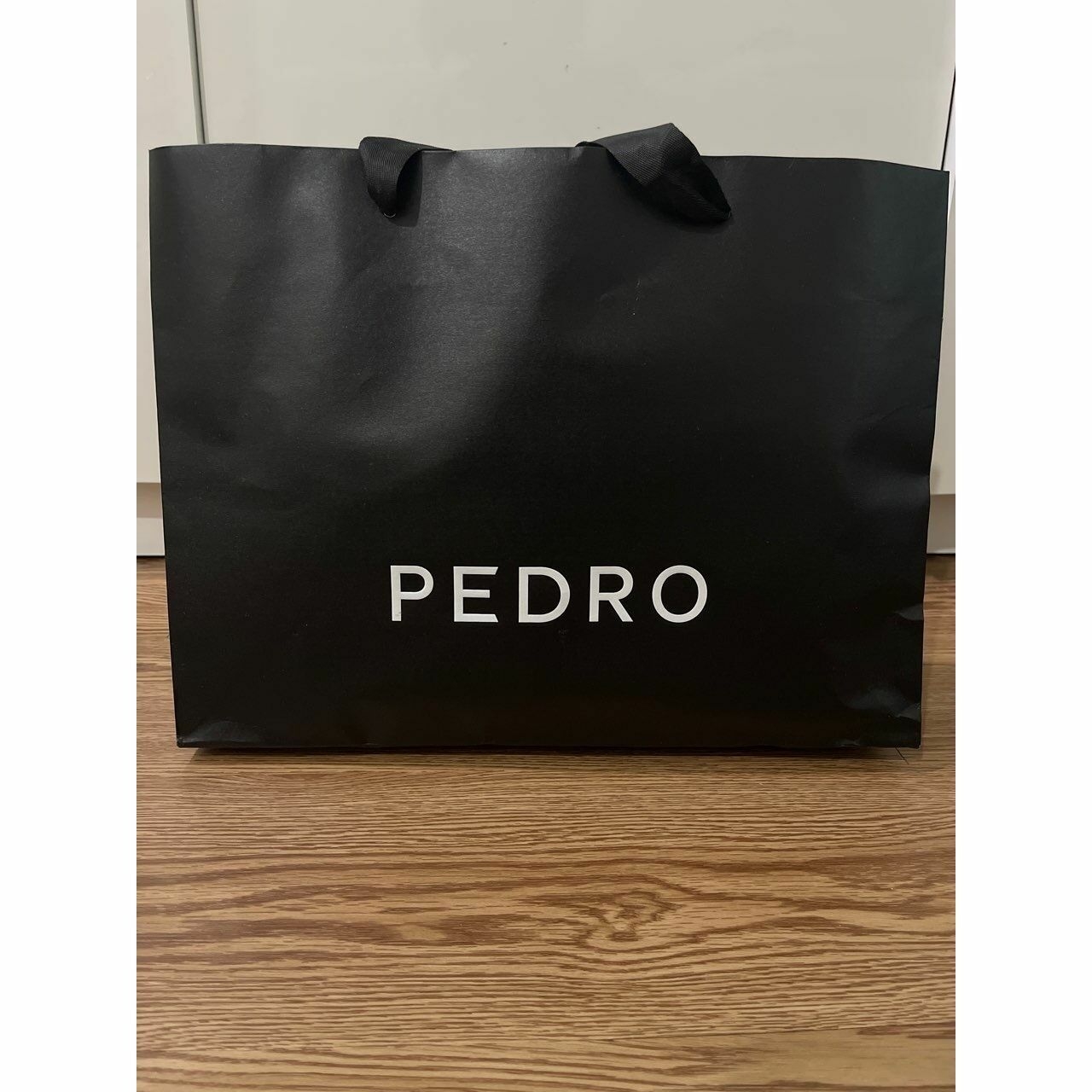 Pedro Broken White Geometric Handbag