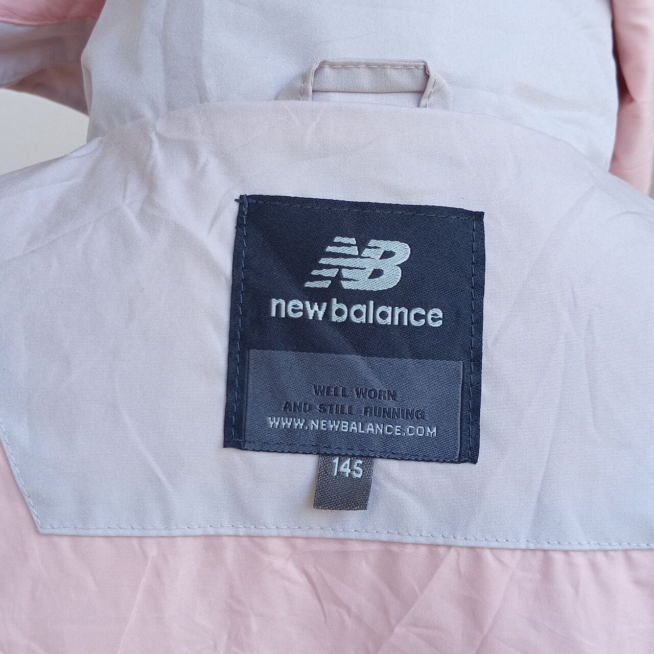 New Balance Soft Pink Hoodie Jacket