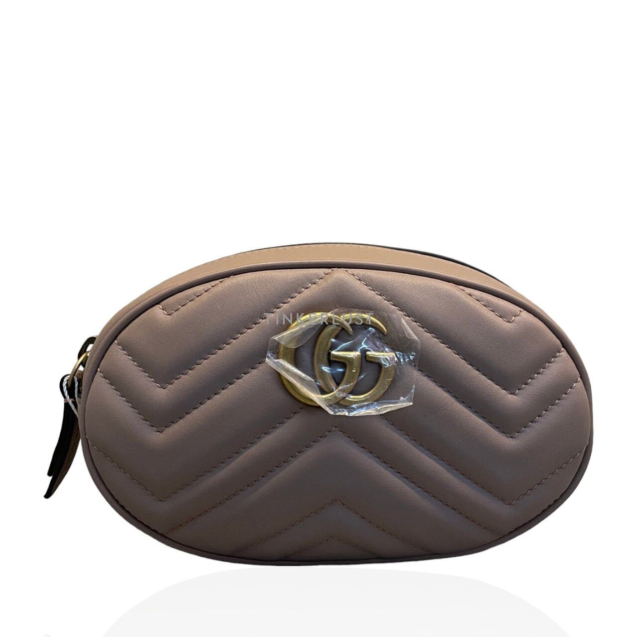 Gucci Marmont Beige Belt Bag