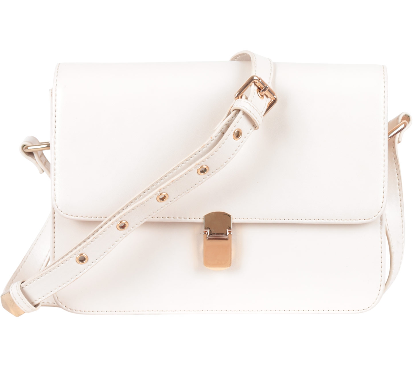 Suma´s Style Cream Flap Sling Bag