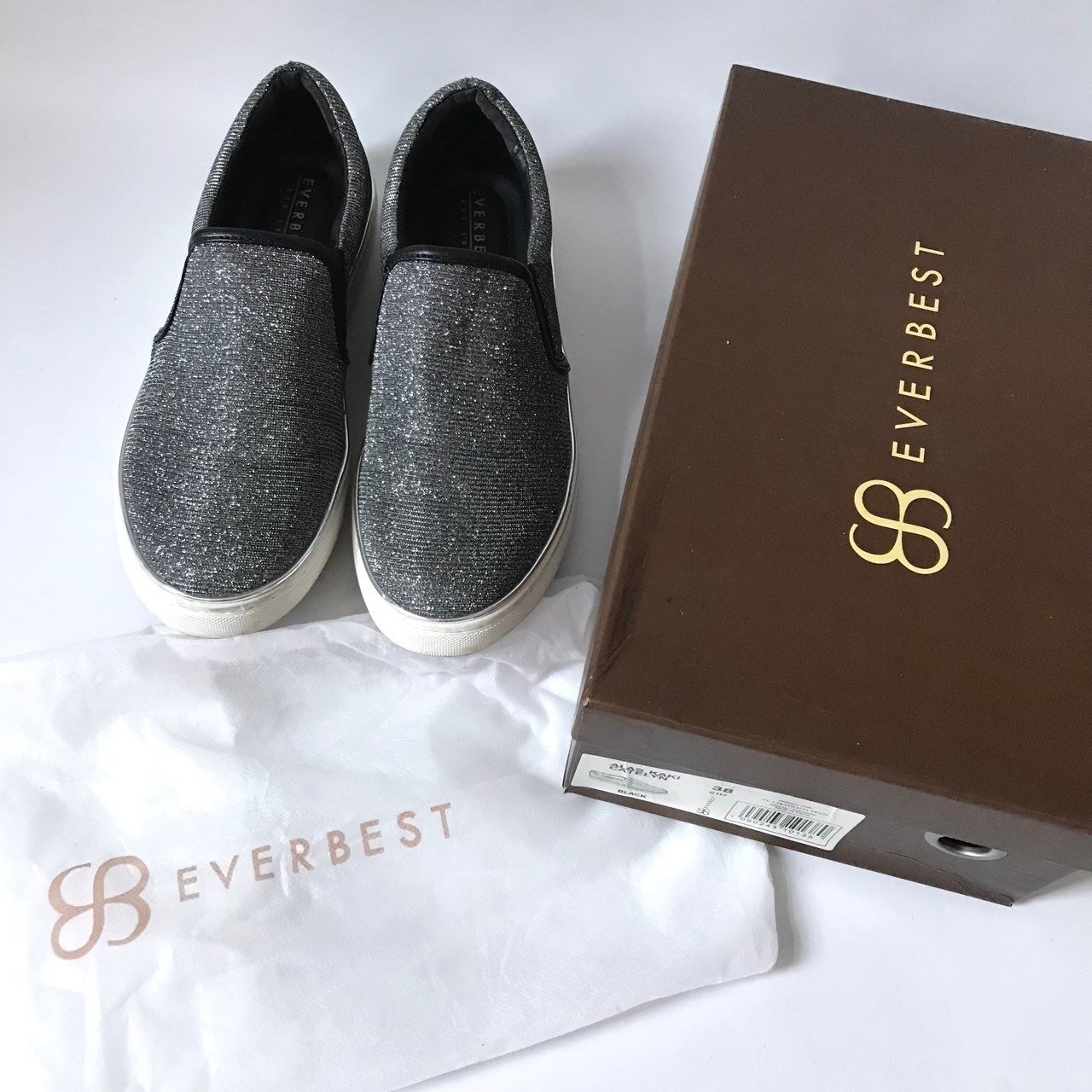 Everbest Catelyn Silver Sneakers