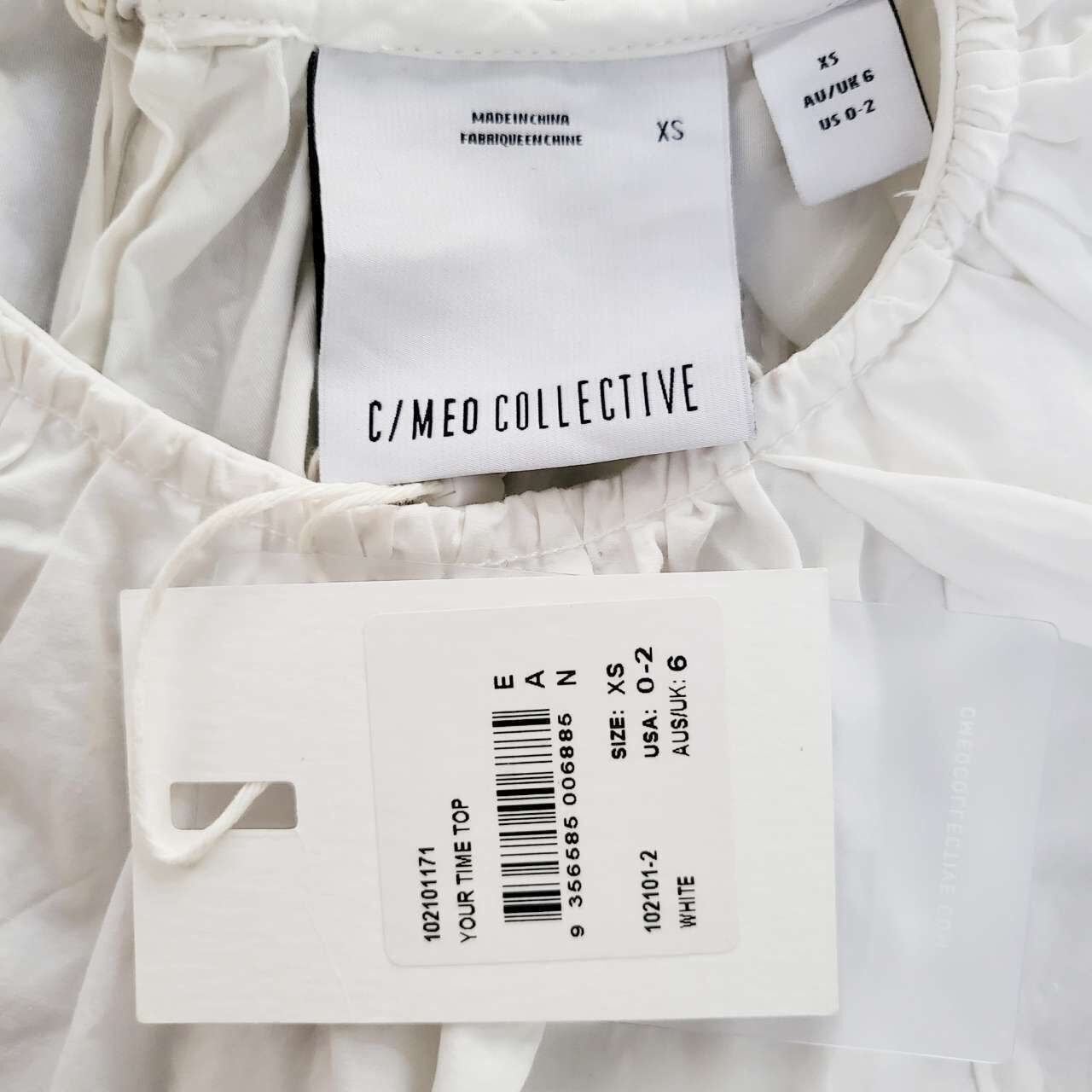 C/MEO Collective White Blouse