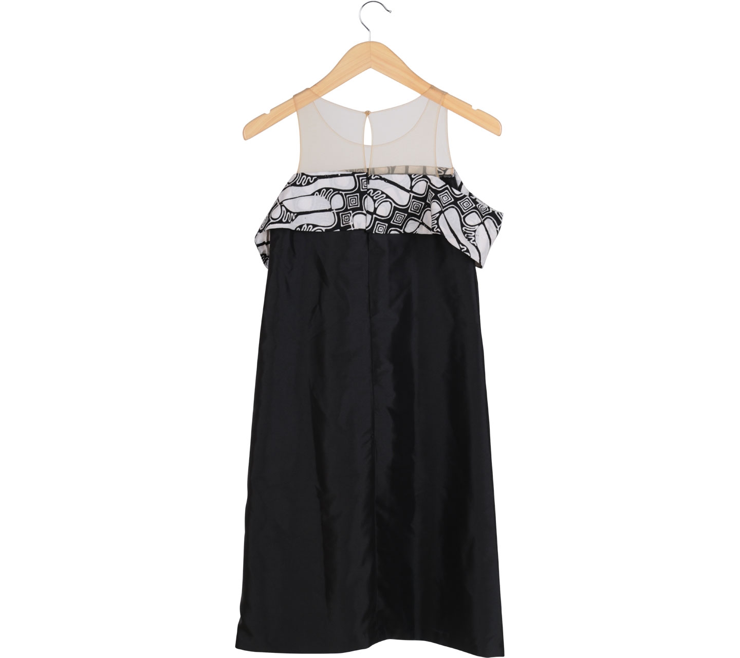 Seniman Kain Black Batik Mini Dress