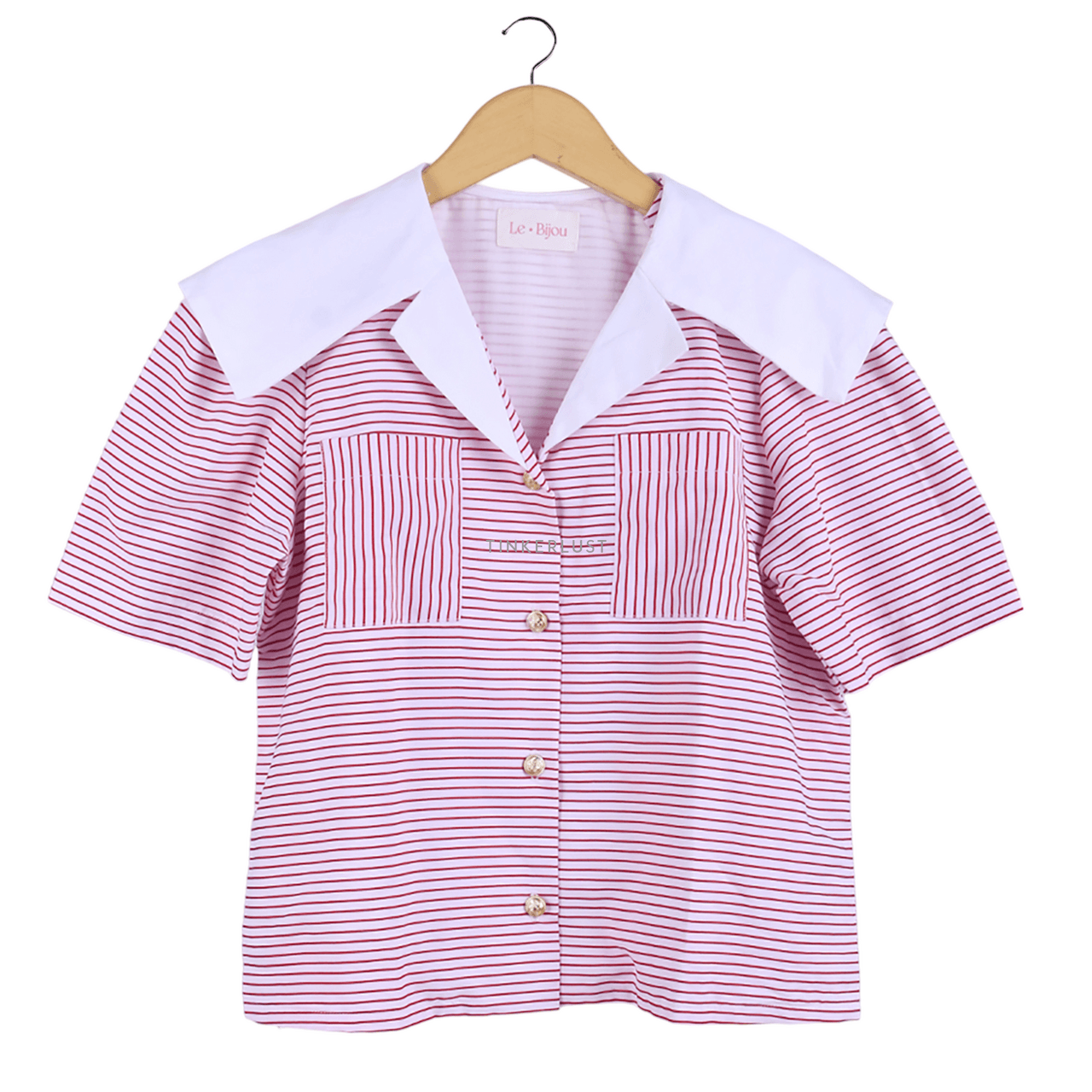 Le Bijou Pink Stripes Shirt