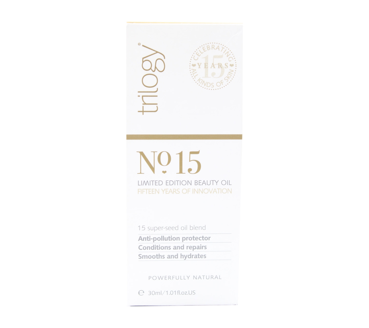 Trilogy No.15 Limited Edition Beauty Oil Skin Care