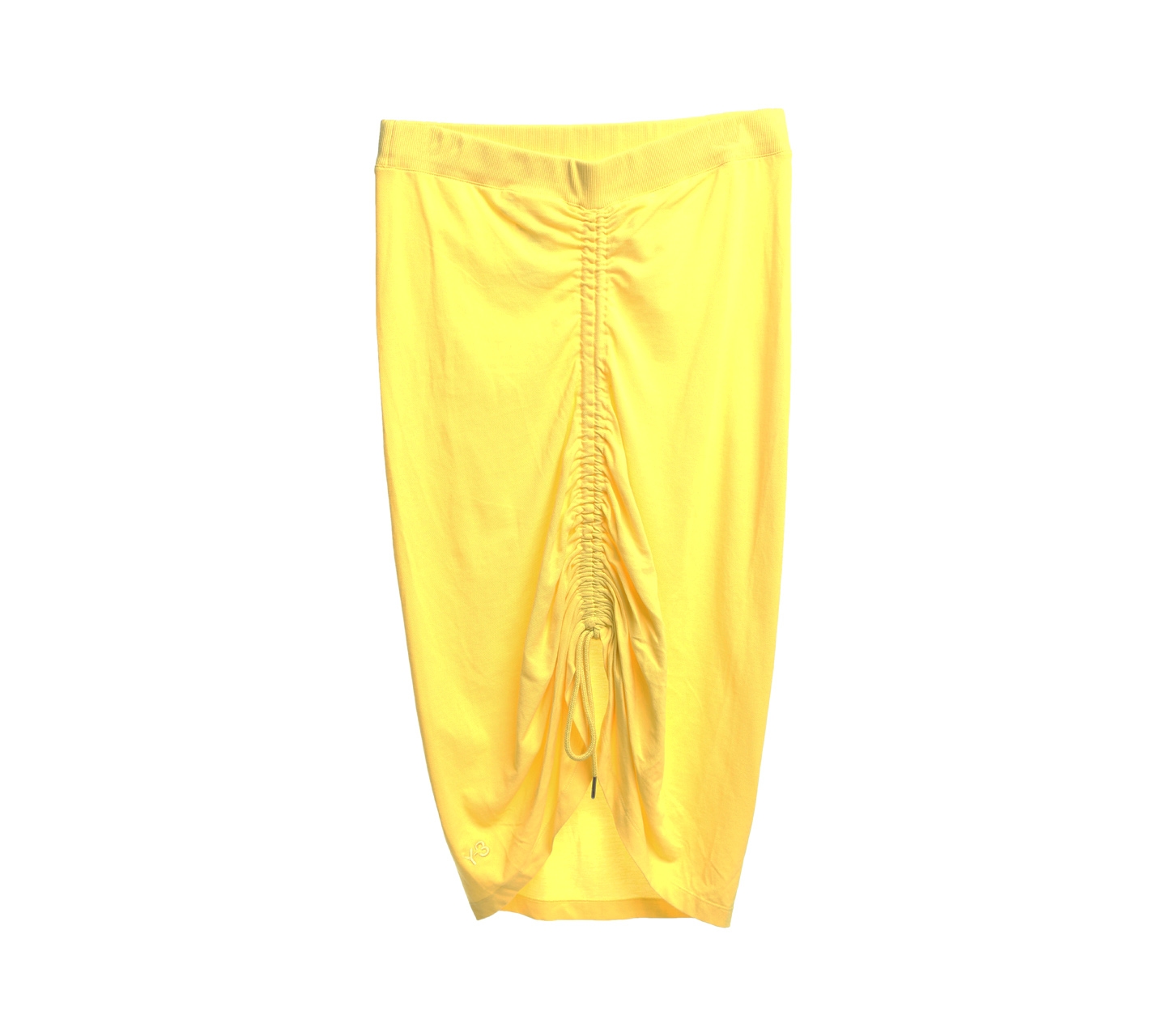 Y-3 Yohji Yamamoto x Adidas Yellow Midi Skirt