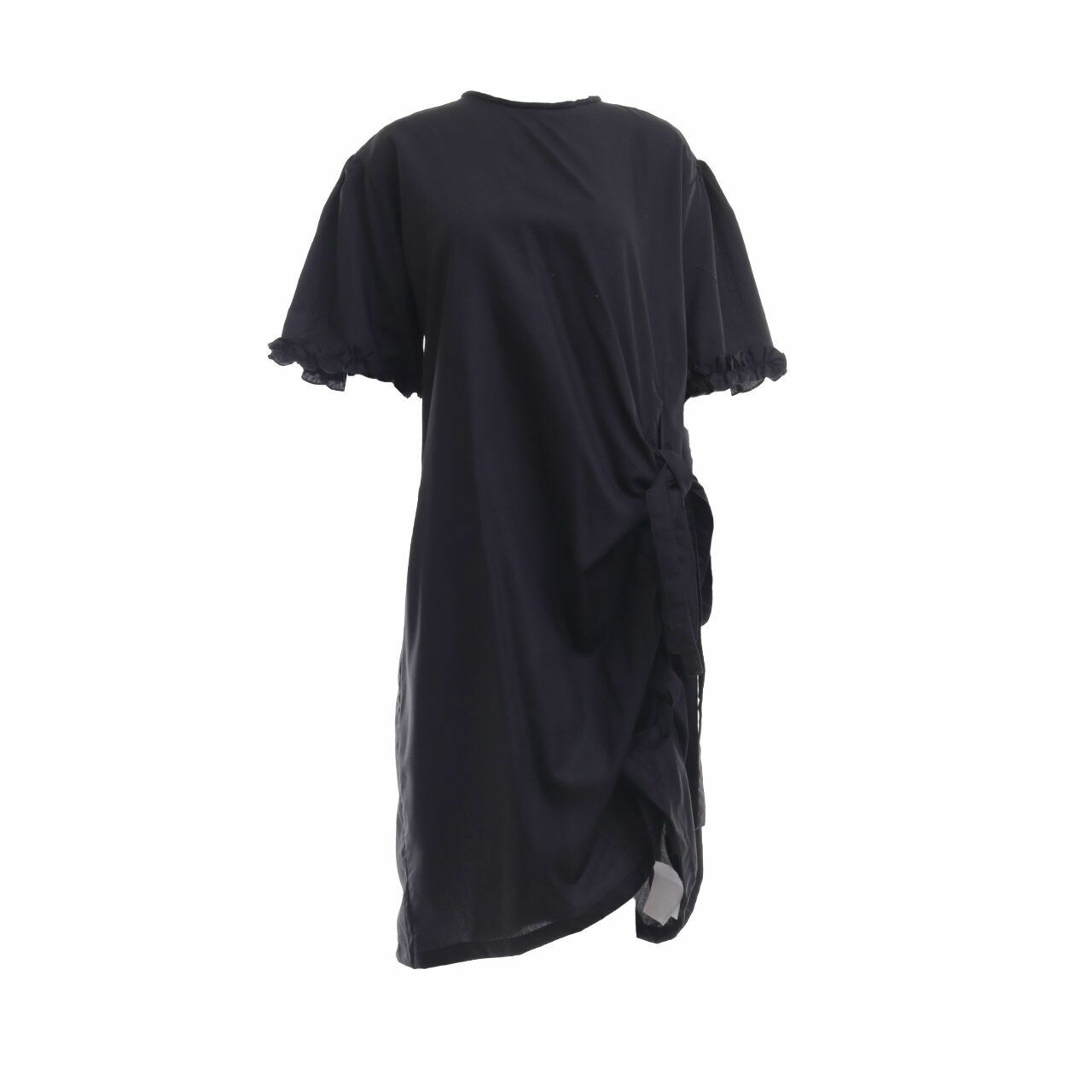 Namirah The Label Black Midi Dress