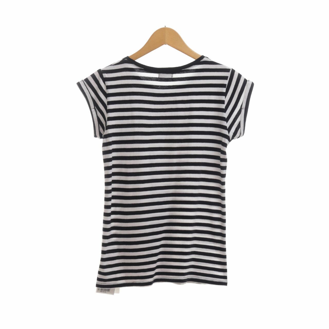 Dotti Black & White Stripes T-shirt
