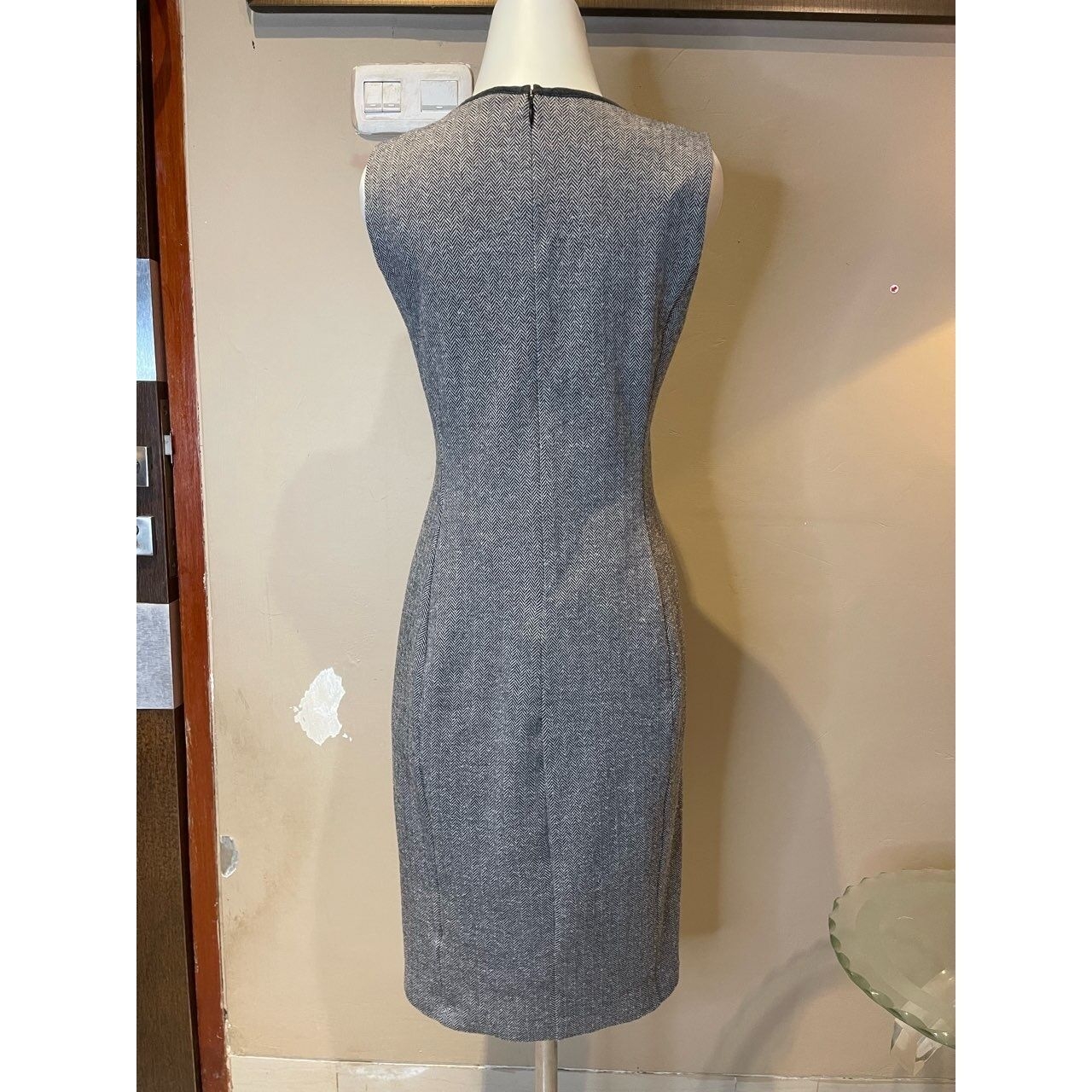 Ralph Lauren Silver Midi Dress
