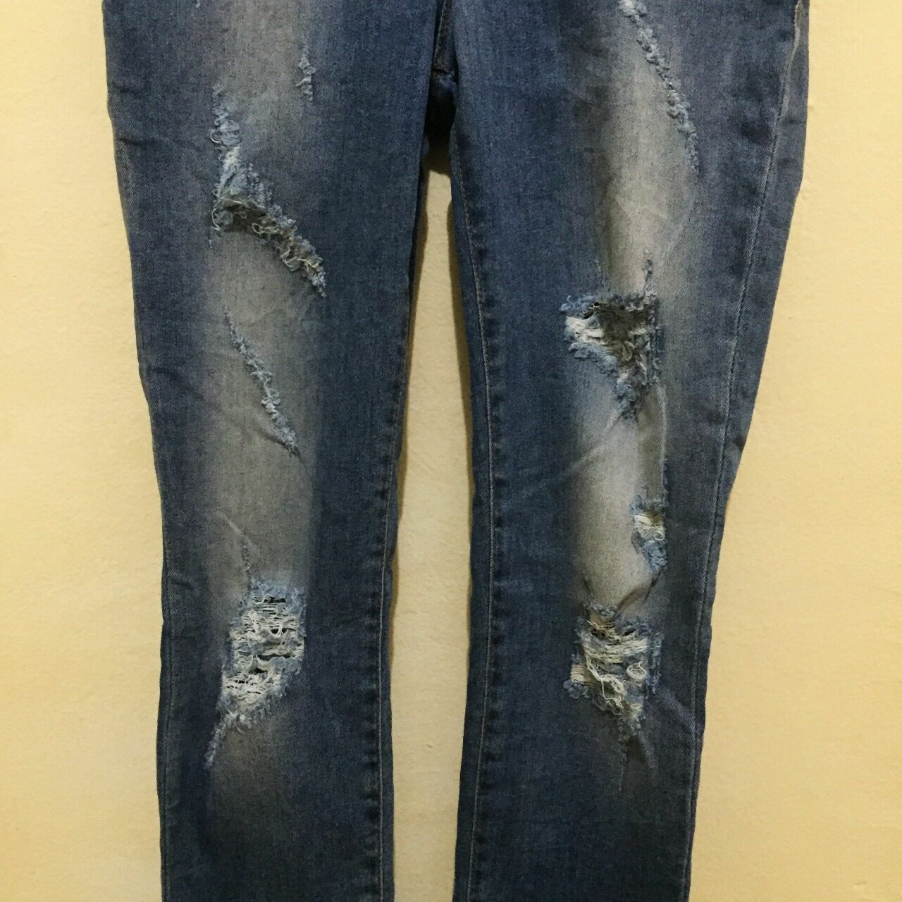 Love Moschino Blue Ripped Jeans