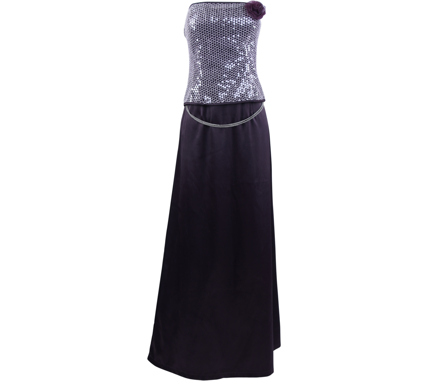 Jade Purple Tube Long Dress