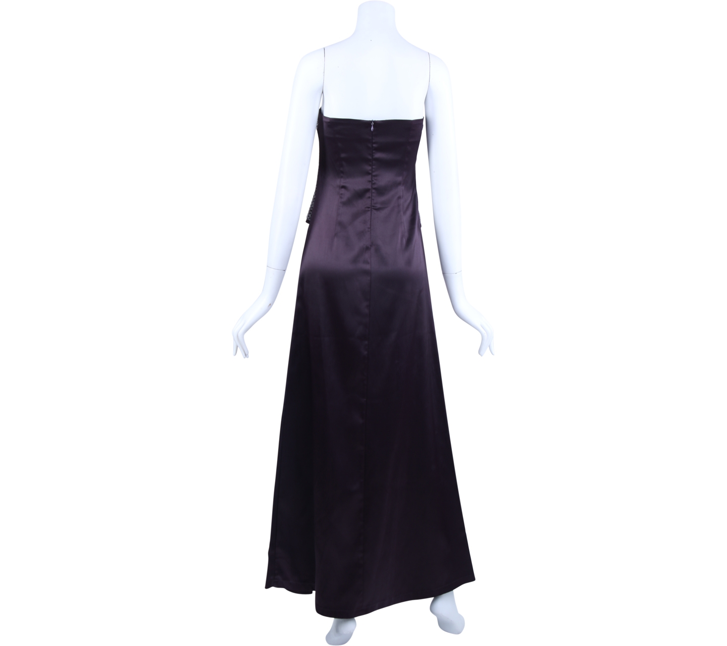 Jade Purple Tube Long Dress