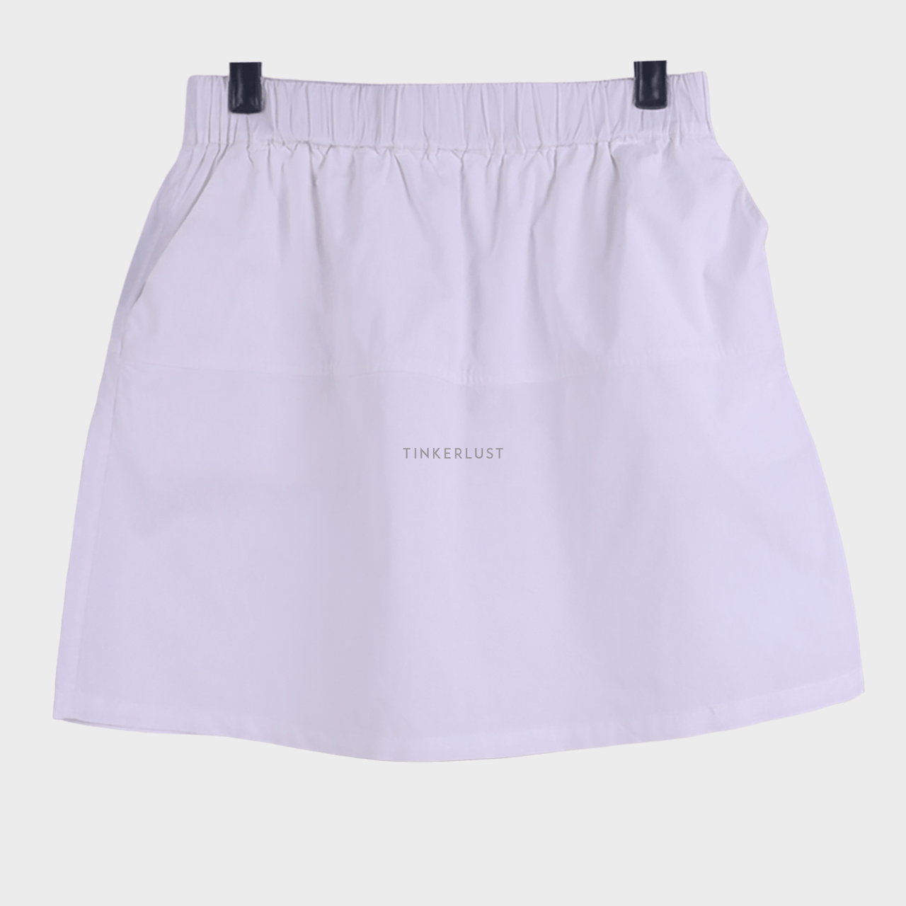 Harlan + Holden White Mini Skirt
