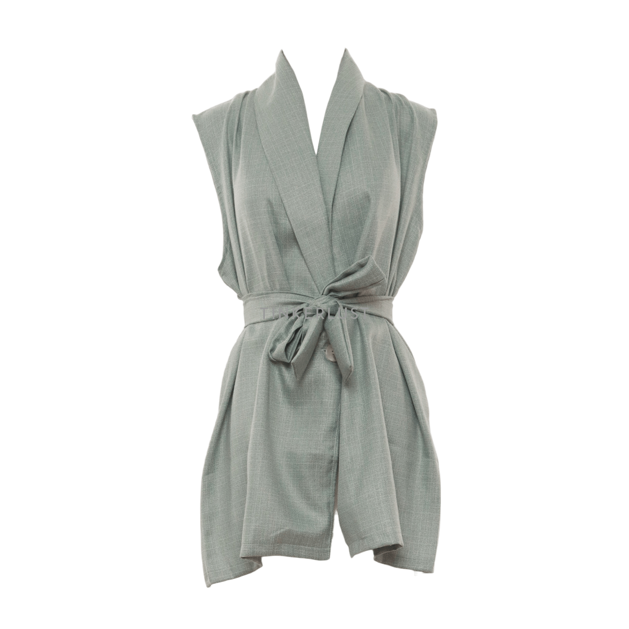 Boss Babe The Label Sage Green Vest