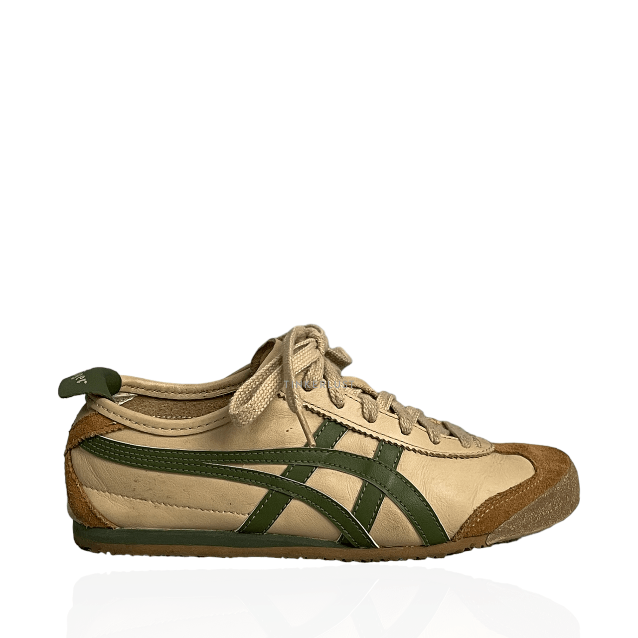 Onitsuka Tiger Mexico 66 - Beige/Grass Green Sneakers