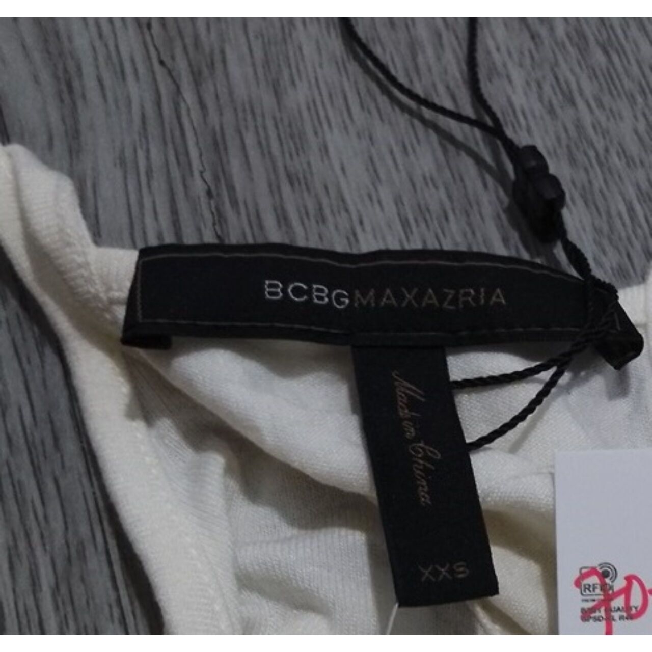 BCBG Max Azria Bridgett Tank Lace White Midi Dress