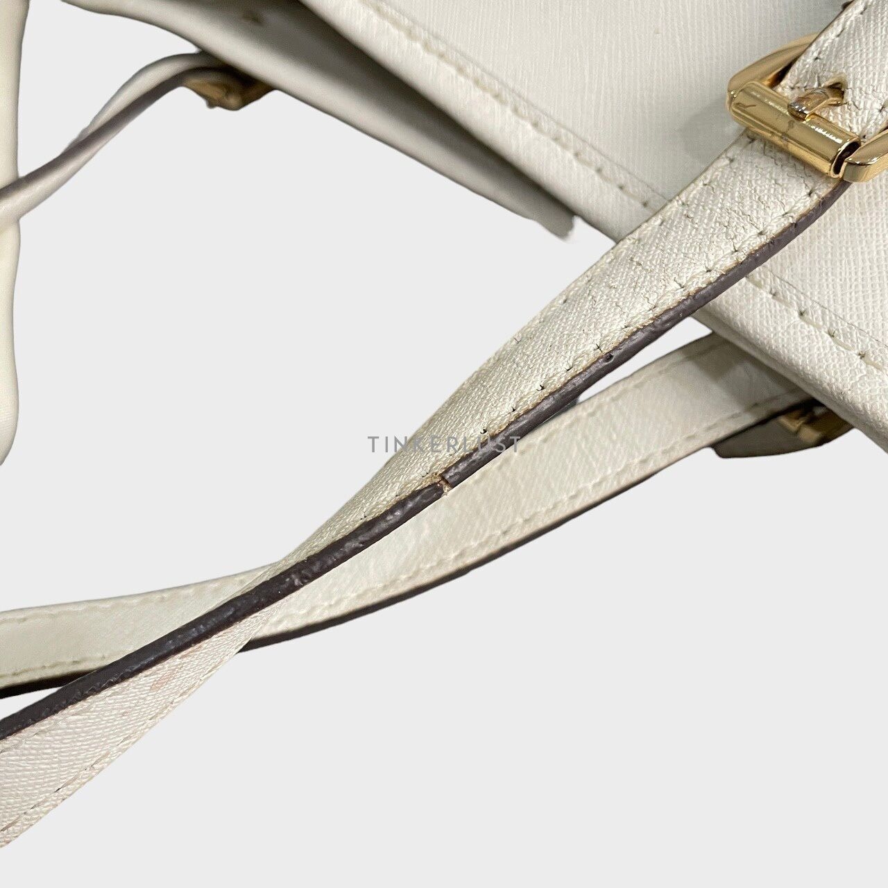 Michael Kors Jet Set Travel Optic White Multifunction Tote Bag
