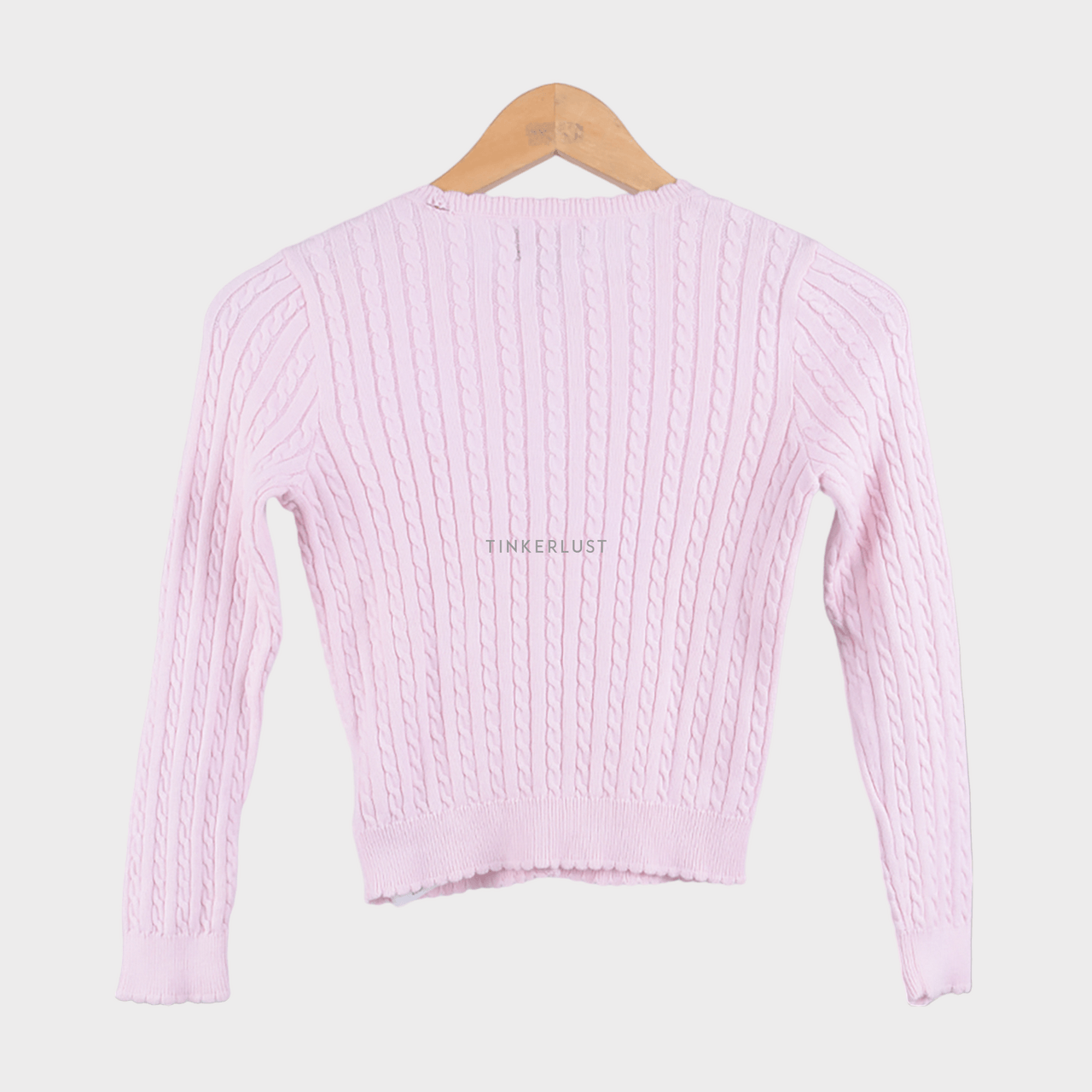 Ralph Lauren Pink Knit Cardigan