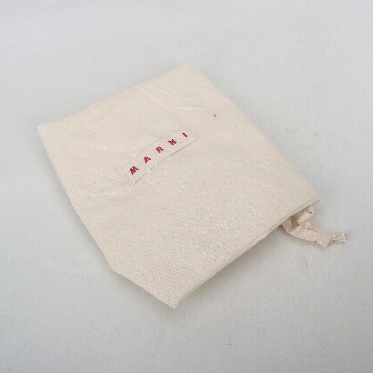 Marni Trunk Medium Ivory Shoulder Bag