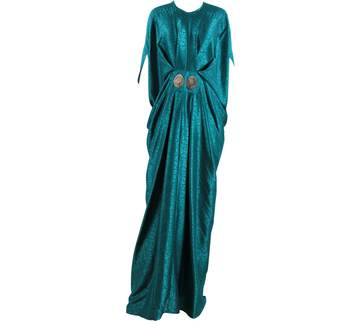 Rinjani Green Caftan Long Dress