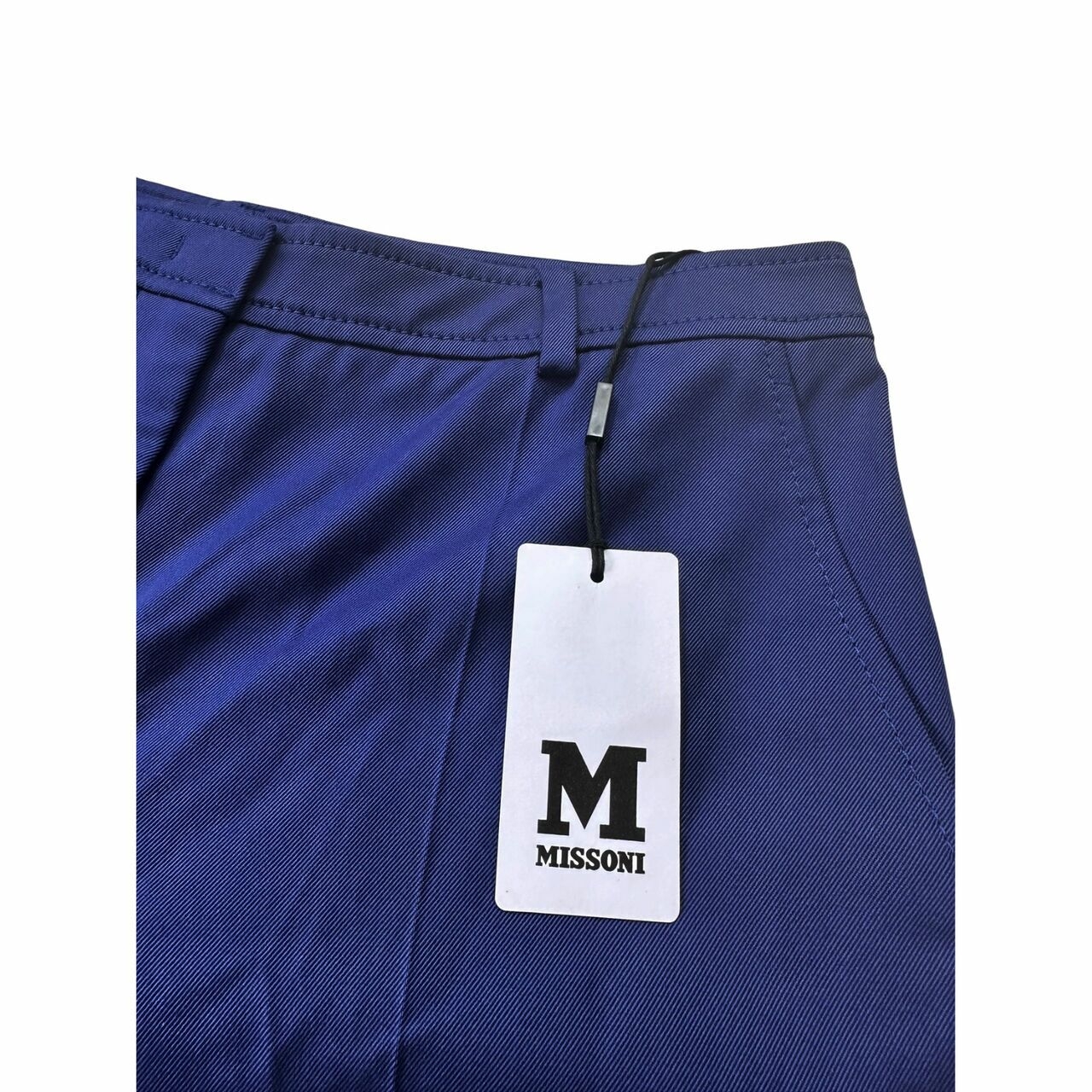 Missoni Blue Unisex Long Pants