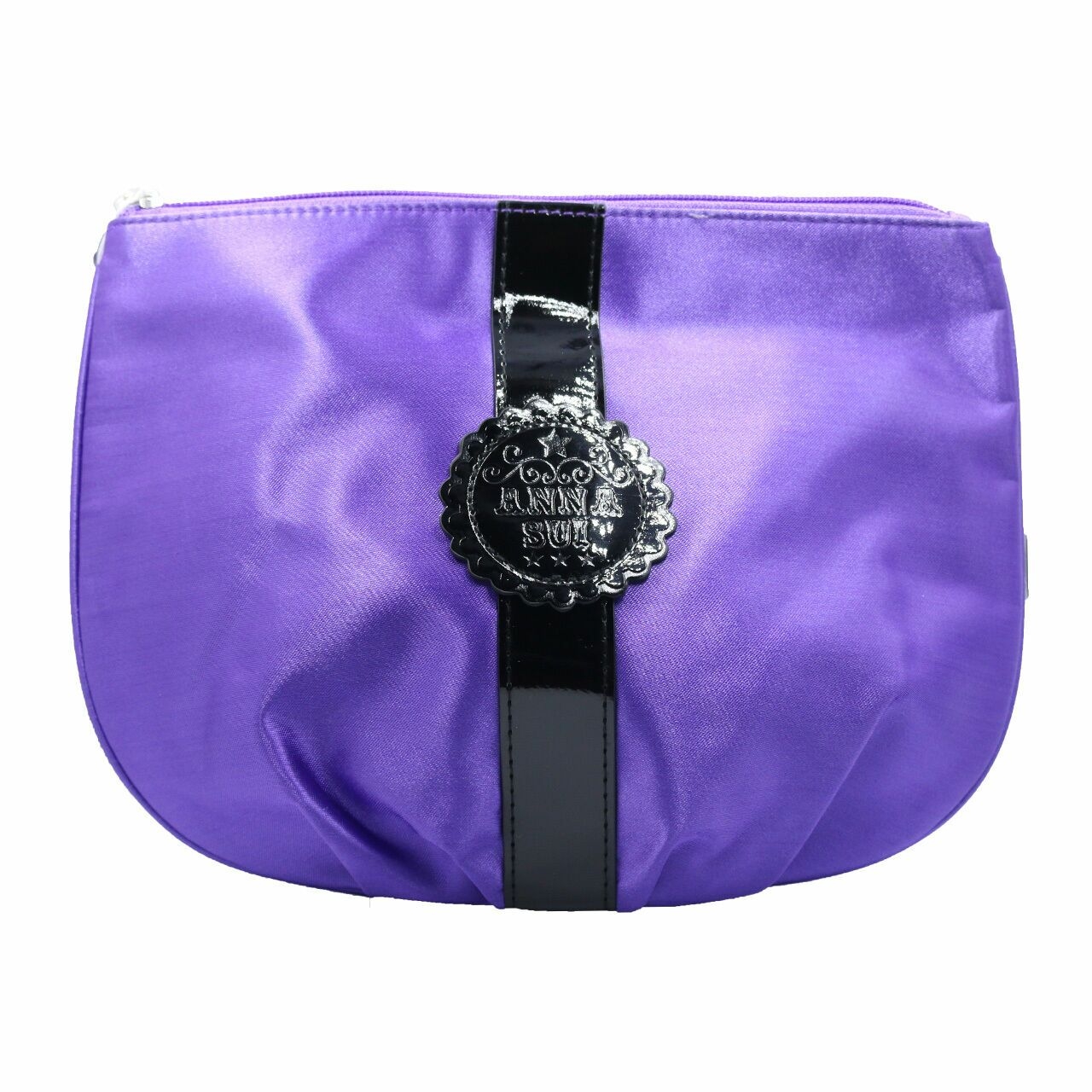 Anna Sui Purple & Black Pouch