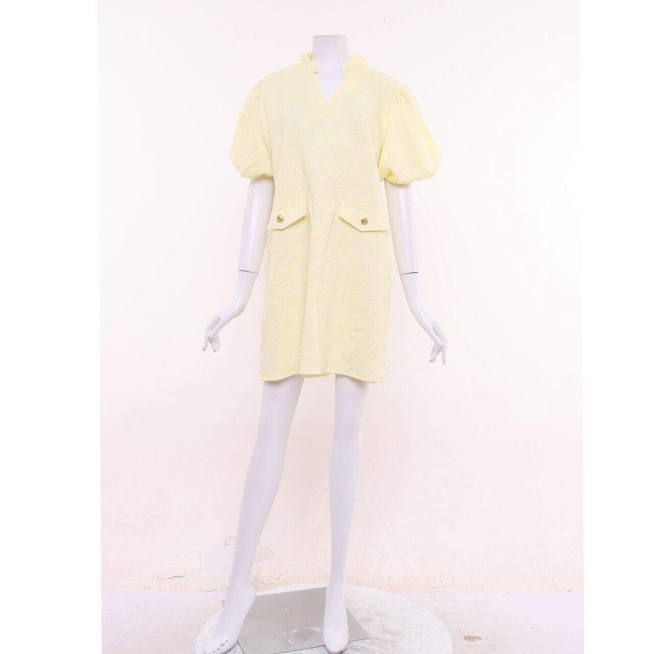 Label Eight Yellow Mini Dress