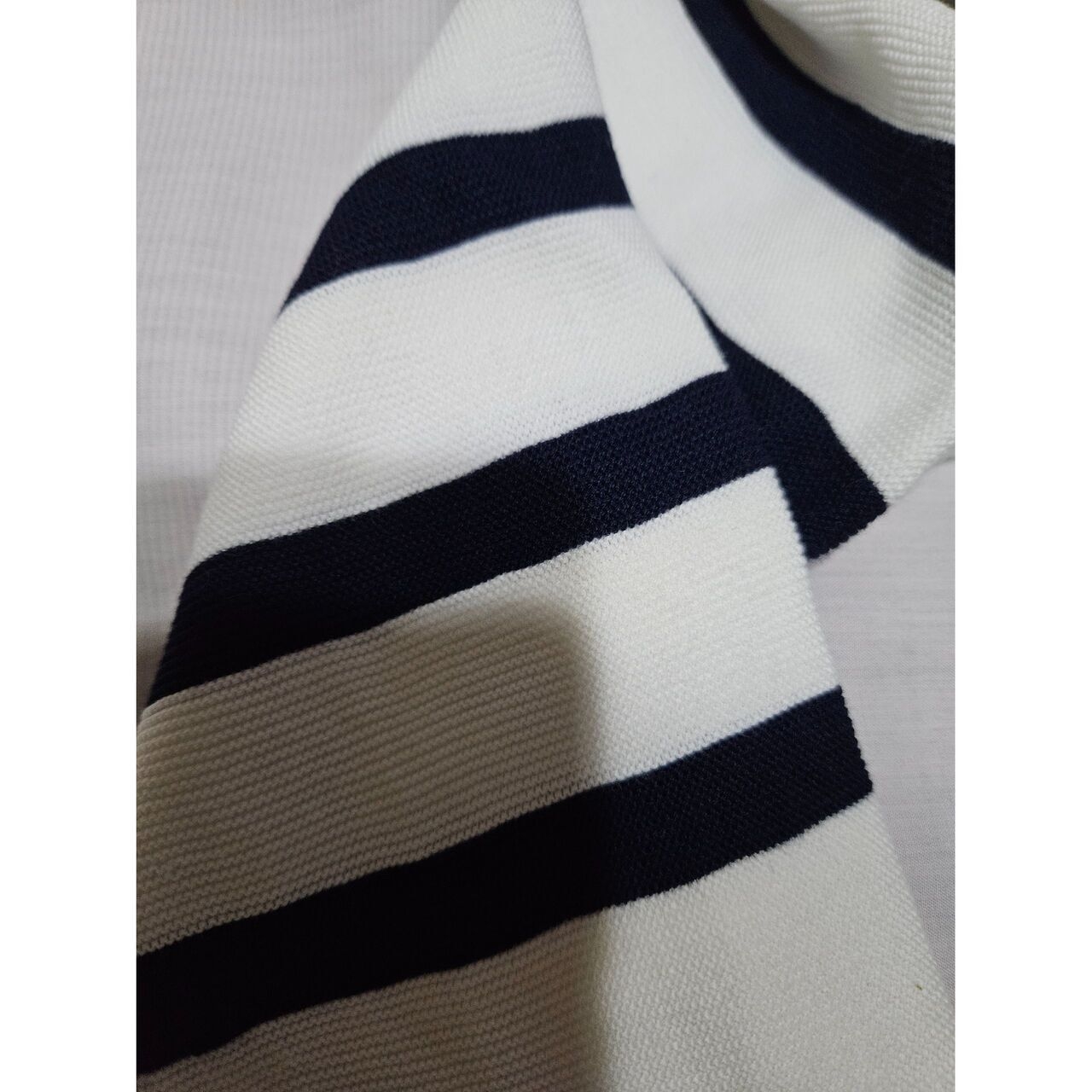 UNIQLO Navy & White Stripes Knit Blouse