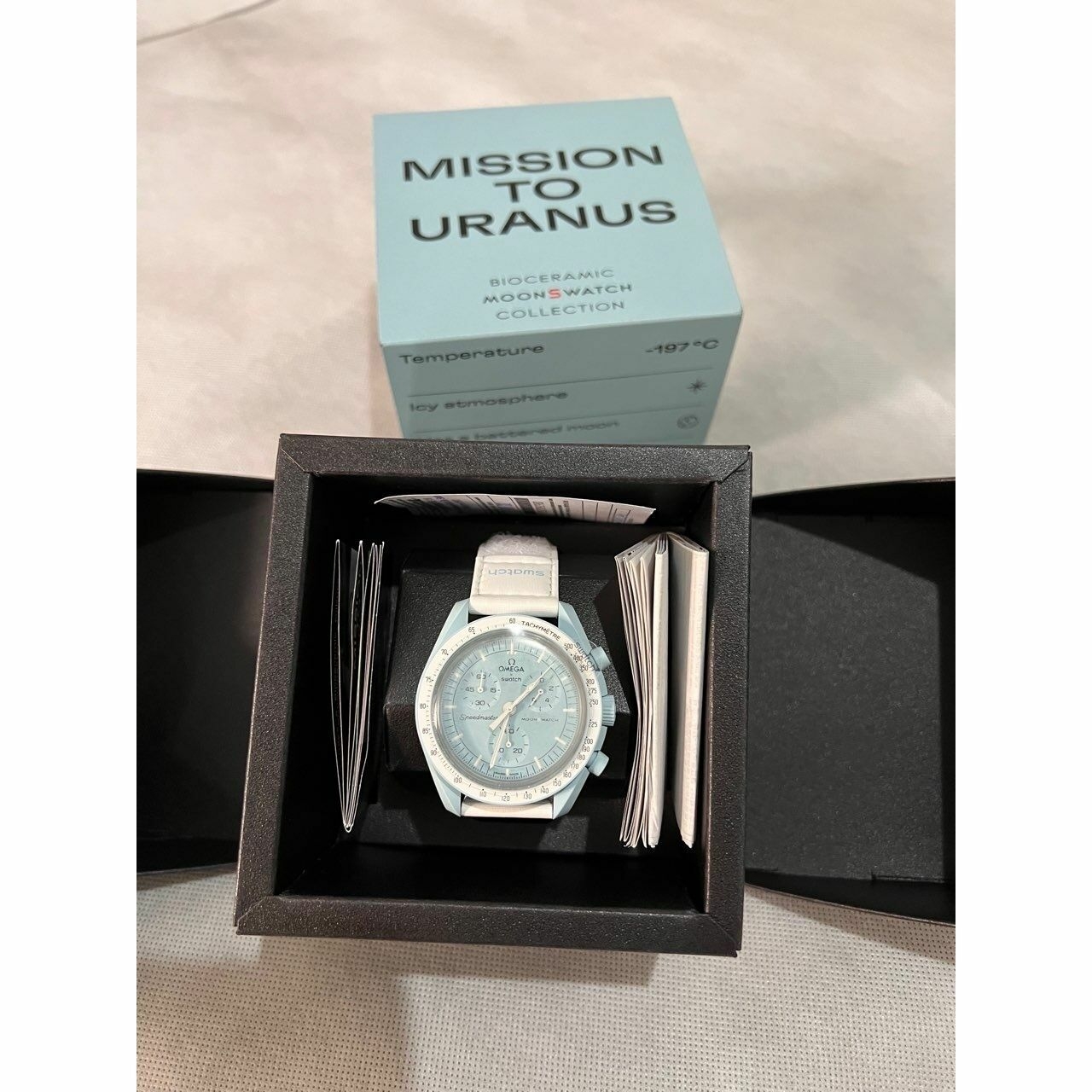 OMEGA SWATCH MISSION TO URANUS BIOCERAMIC MOONS WATCH COLLECTION 