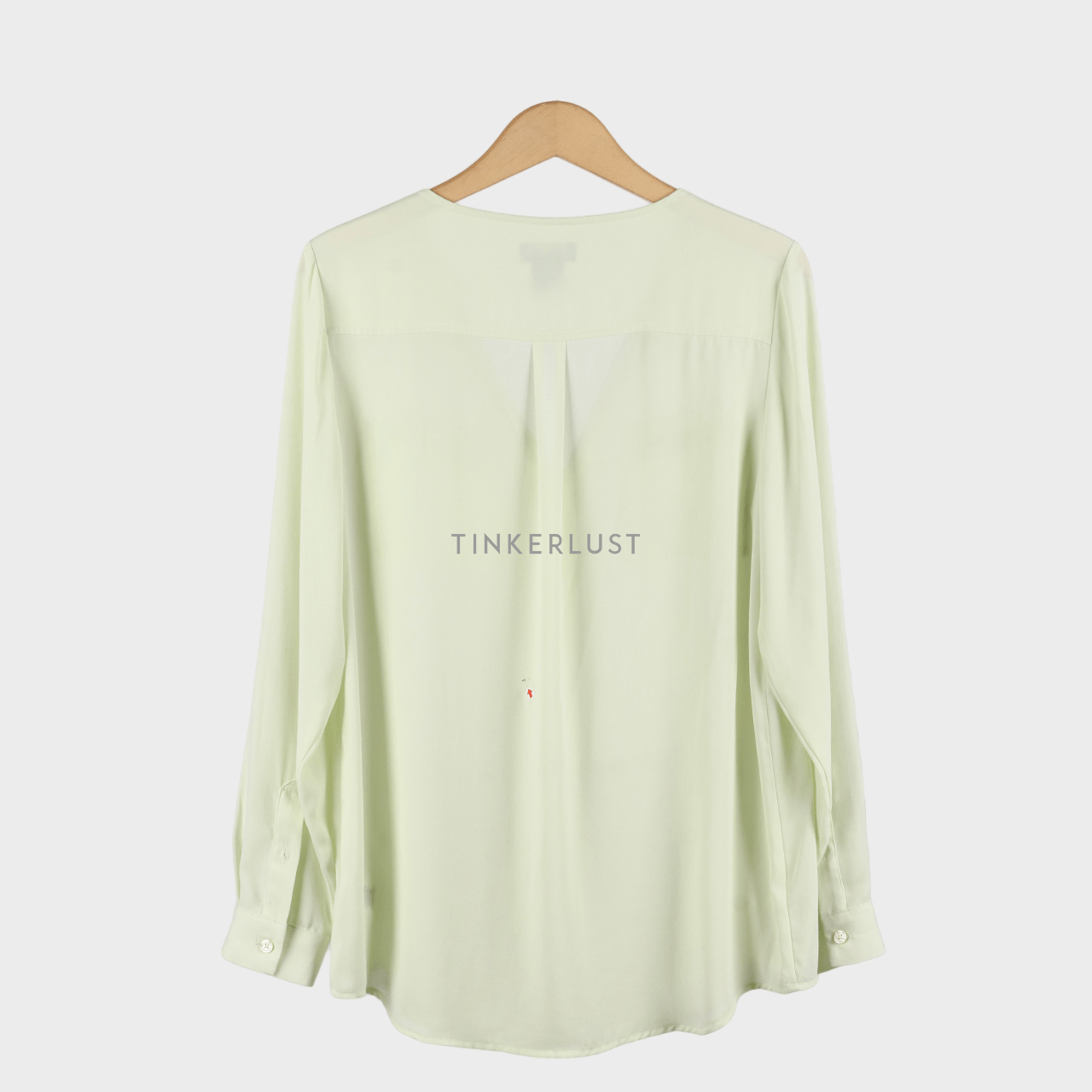 Lord & Taylor Lime Blouse
