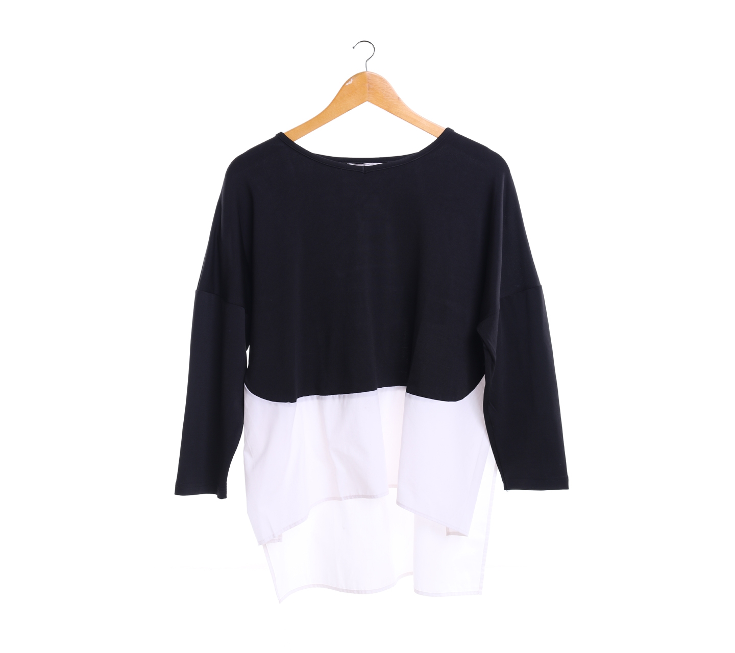 Five:13 Black And White Blouse