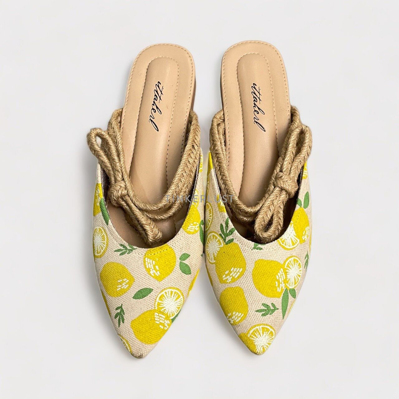 Ittaherl Yellow & Cream Sandals