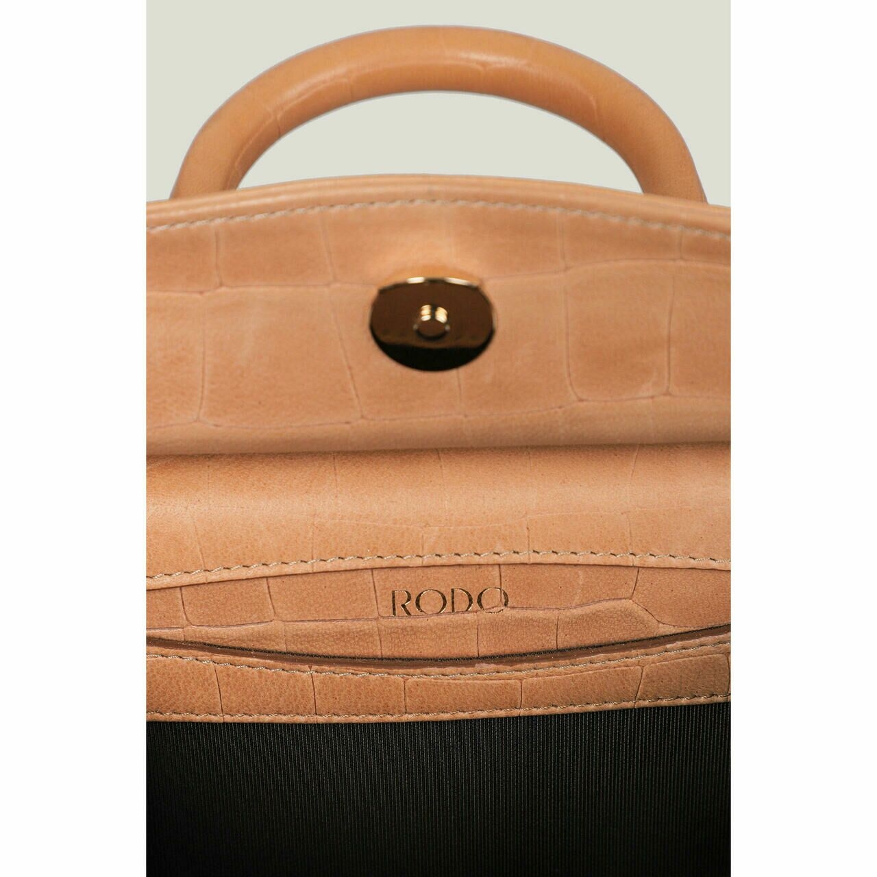 Rodo Brown Handbag
