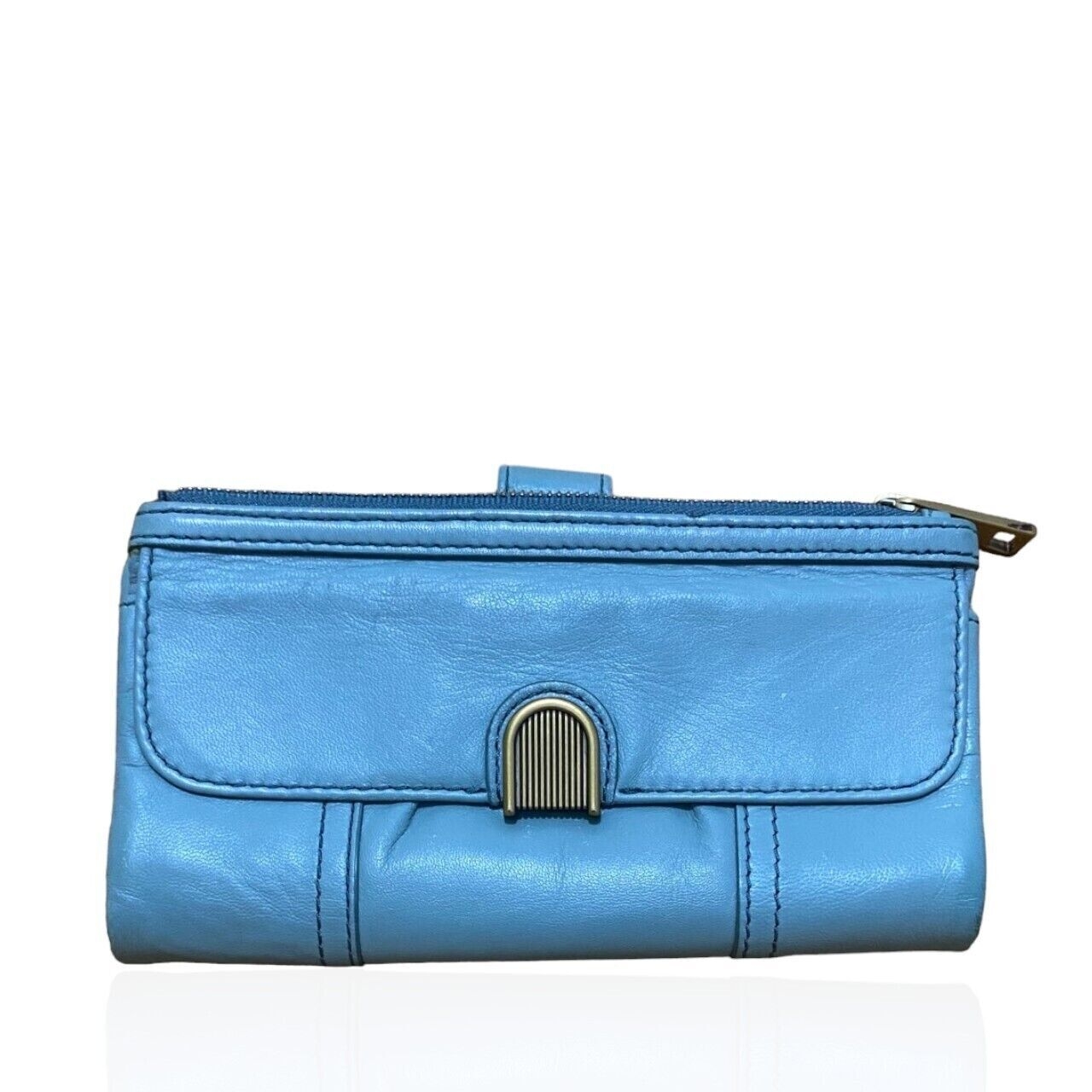 Fossil Cora Clutch Leather Long  Dompet