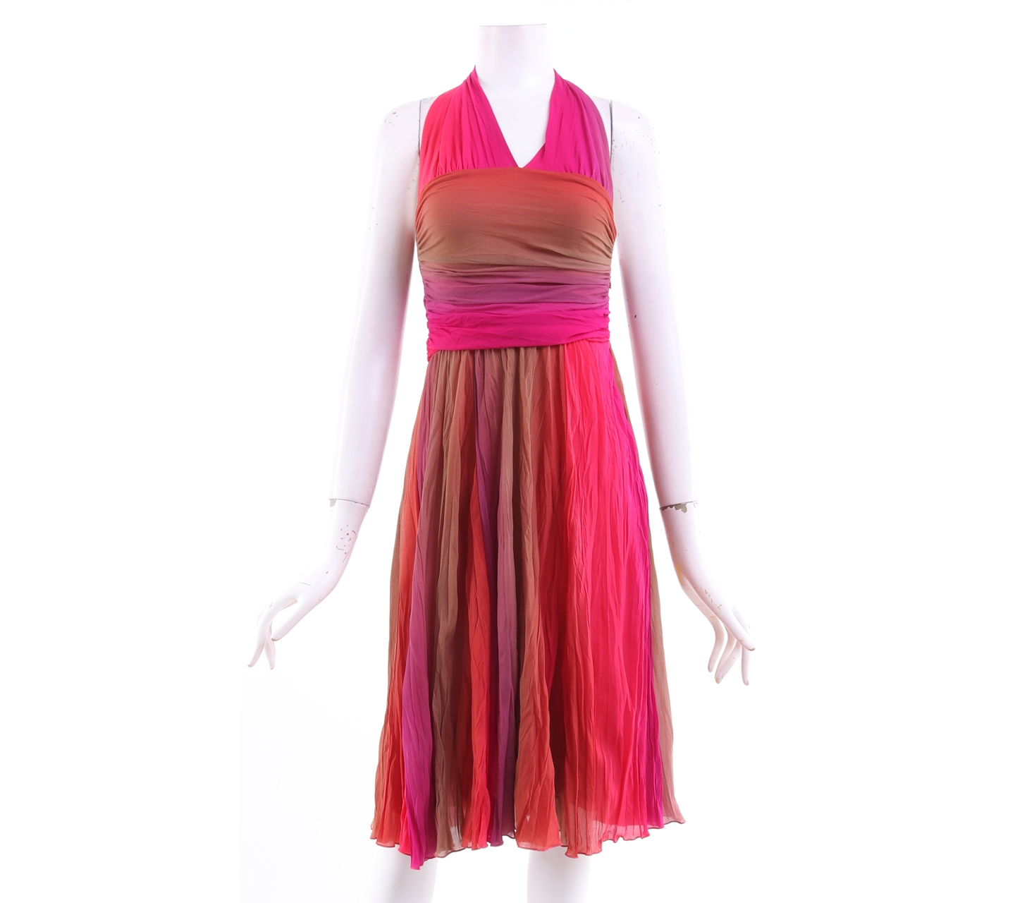 Pilgrim Multi Colour Halter Neck Mini Dress