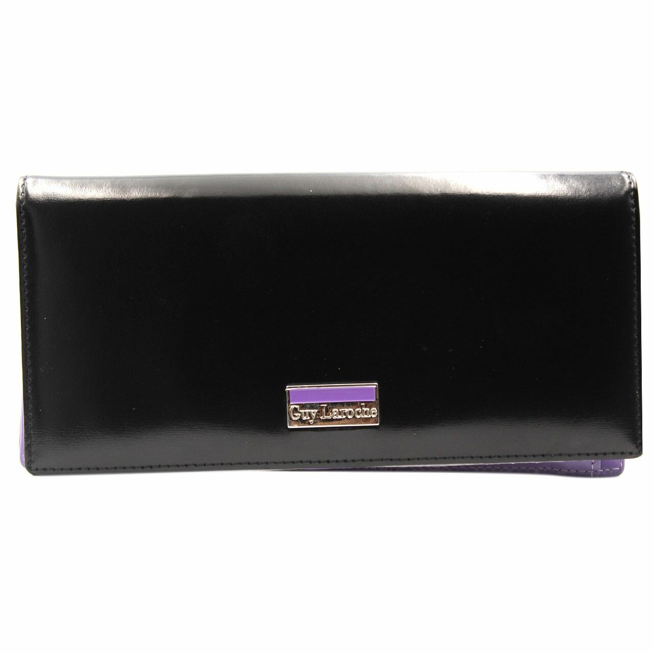 Guy Laroche Black & Purple Wallet